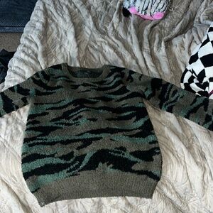 Barefoot dreams pull over sweater